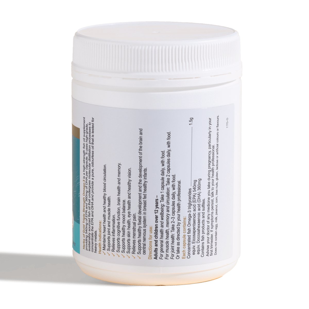 Herbs of Gold Triple Strength Omega - 3Herbs of GoldVitamins & Supplements