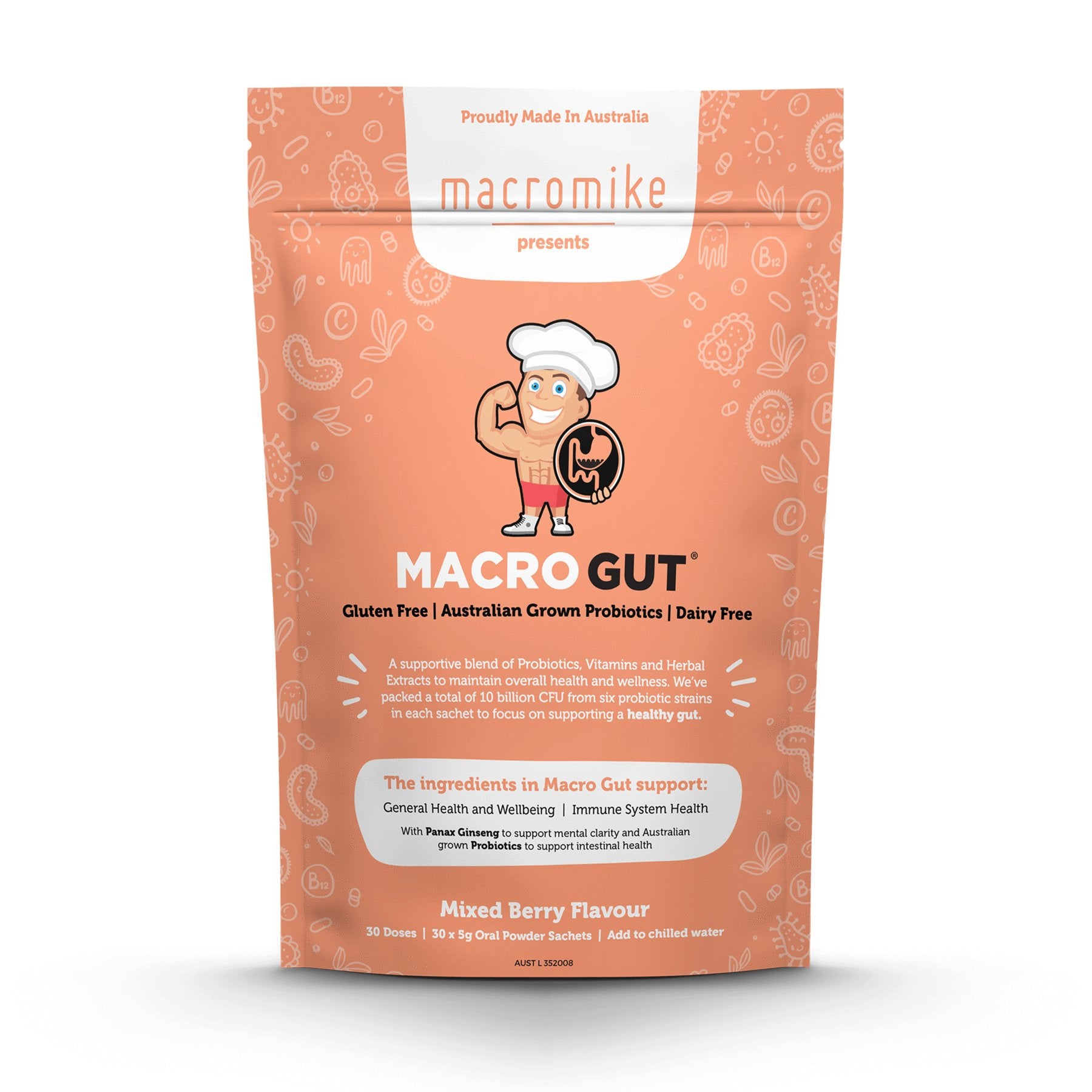 Macro Mike Macro GutMacro MikeProbiotics