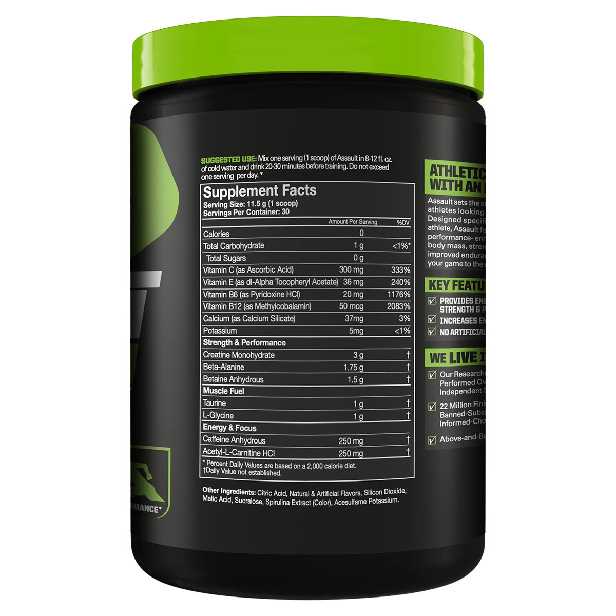 MusclePharm Assault Sport 30 ServeMusclePharmPre-Workout