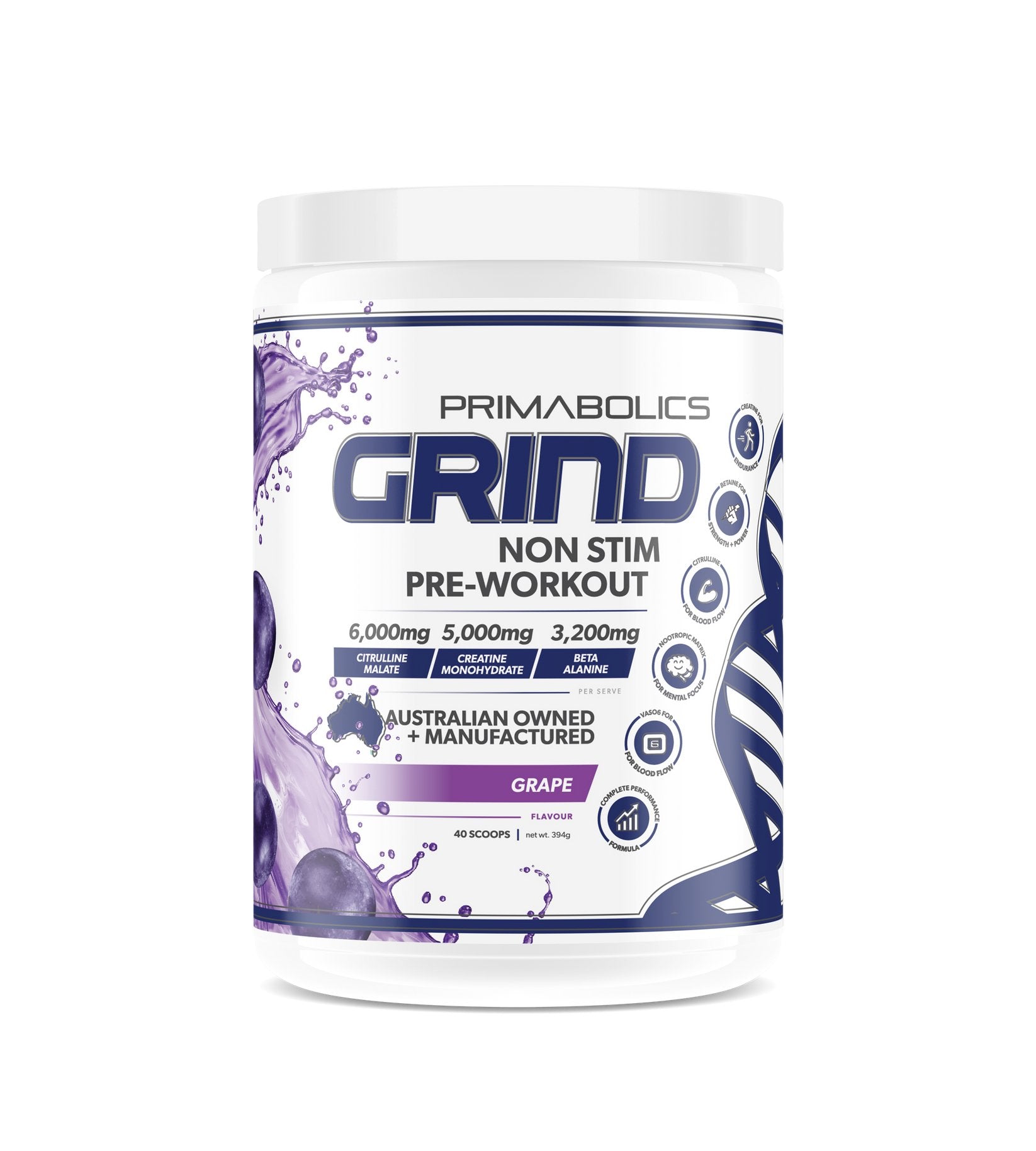 Primabolics GrindPrimabolicsStim Free Pre - Workout