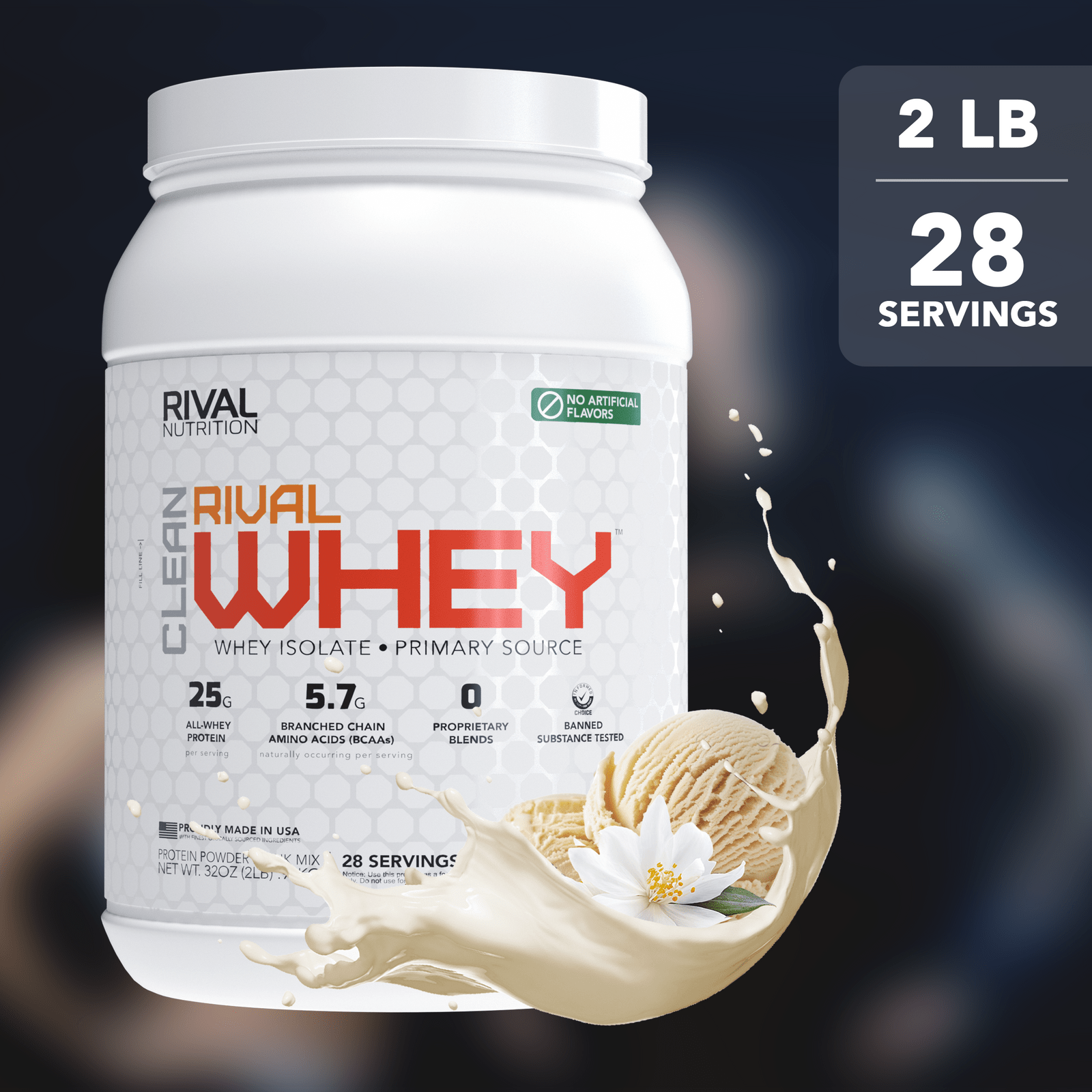 Rival Us Clean Rival WheyRival NutritionWhey Protein