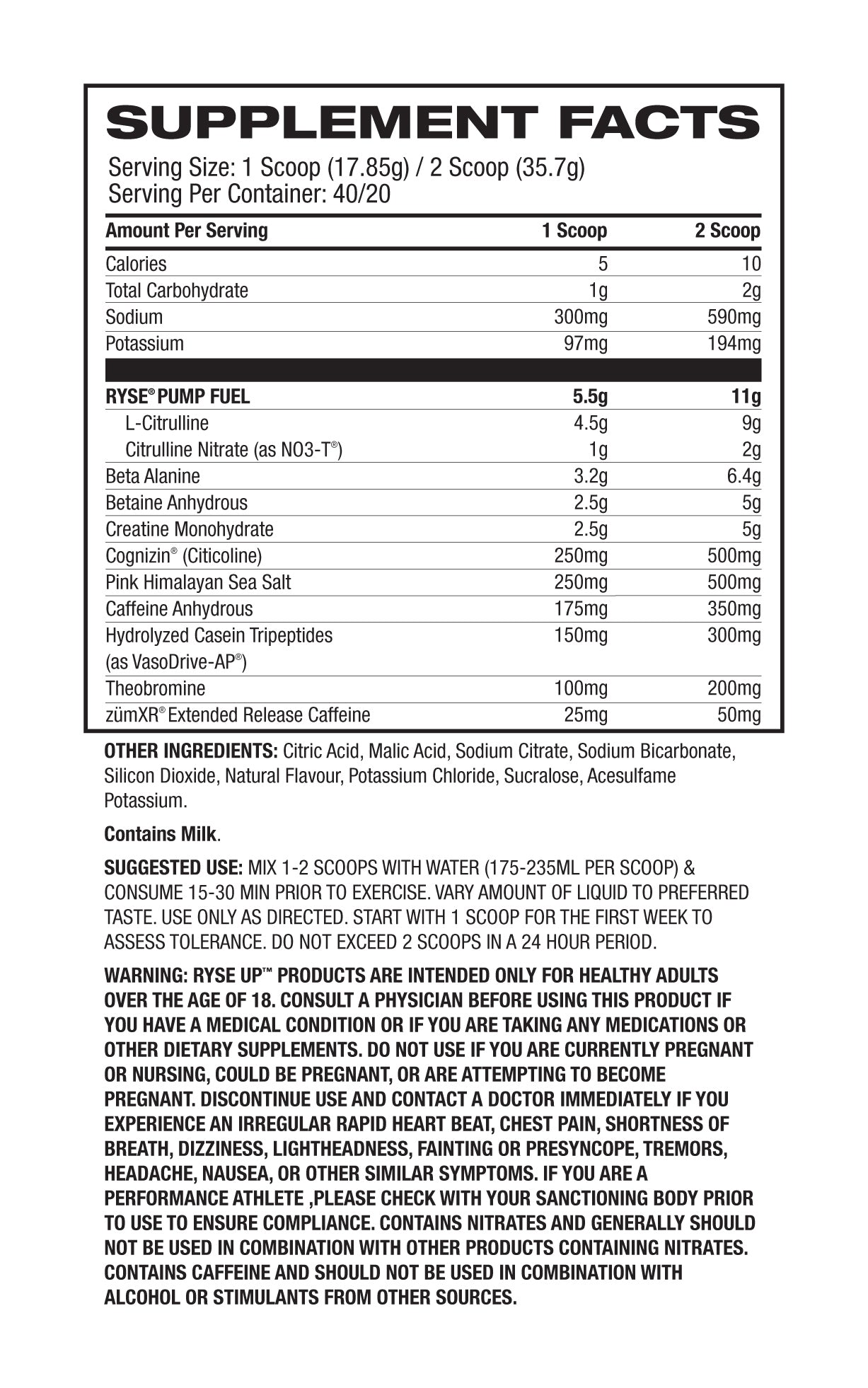 Ryse Godzilla Pre-WorkoutRysePre-Workout