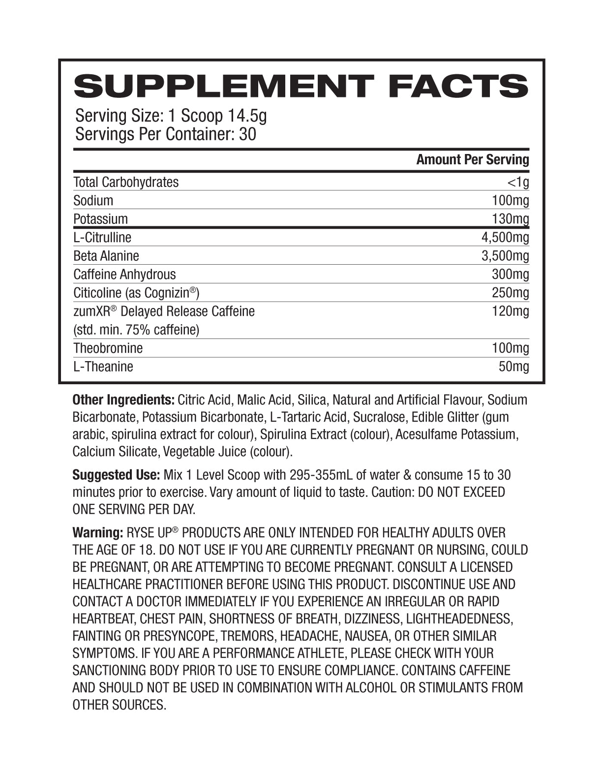 Ryse Loaded Pre-workoutRysePre-Workout
