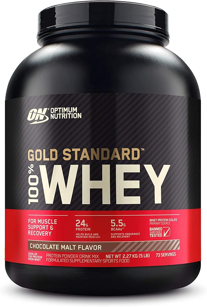 Optimum Nutrition Gold Standard 100% Whey Protein Powder