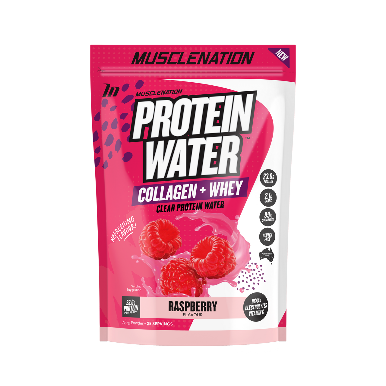 Muscle Nation Protein Water - Super Nutrition