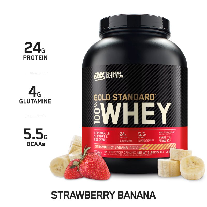 Optimum Nutrition Gold Standard 100% Whey Protein Powder
