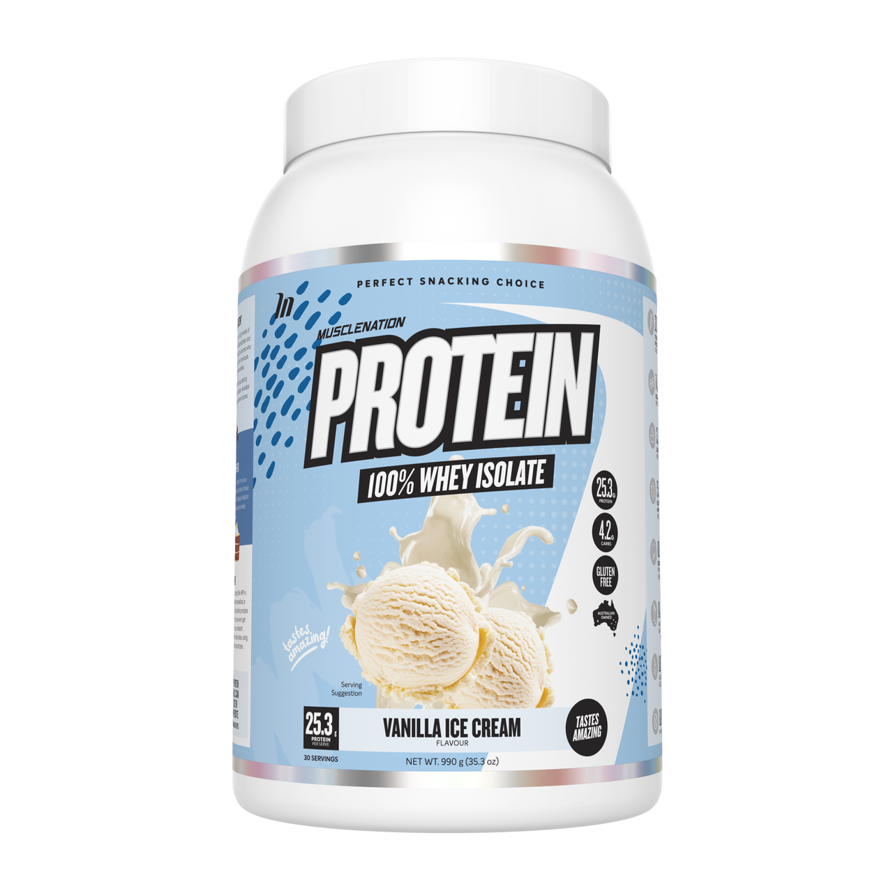 Muscle Nation Whey Protien Isolate - Super Nutrition