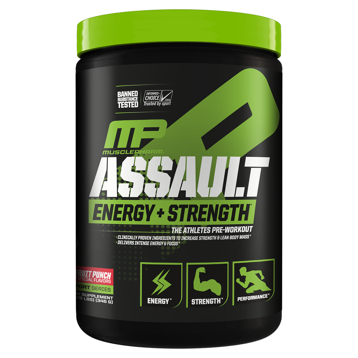 MusclePharm Assault Sport 30 Serve - Super Nutrition