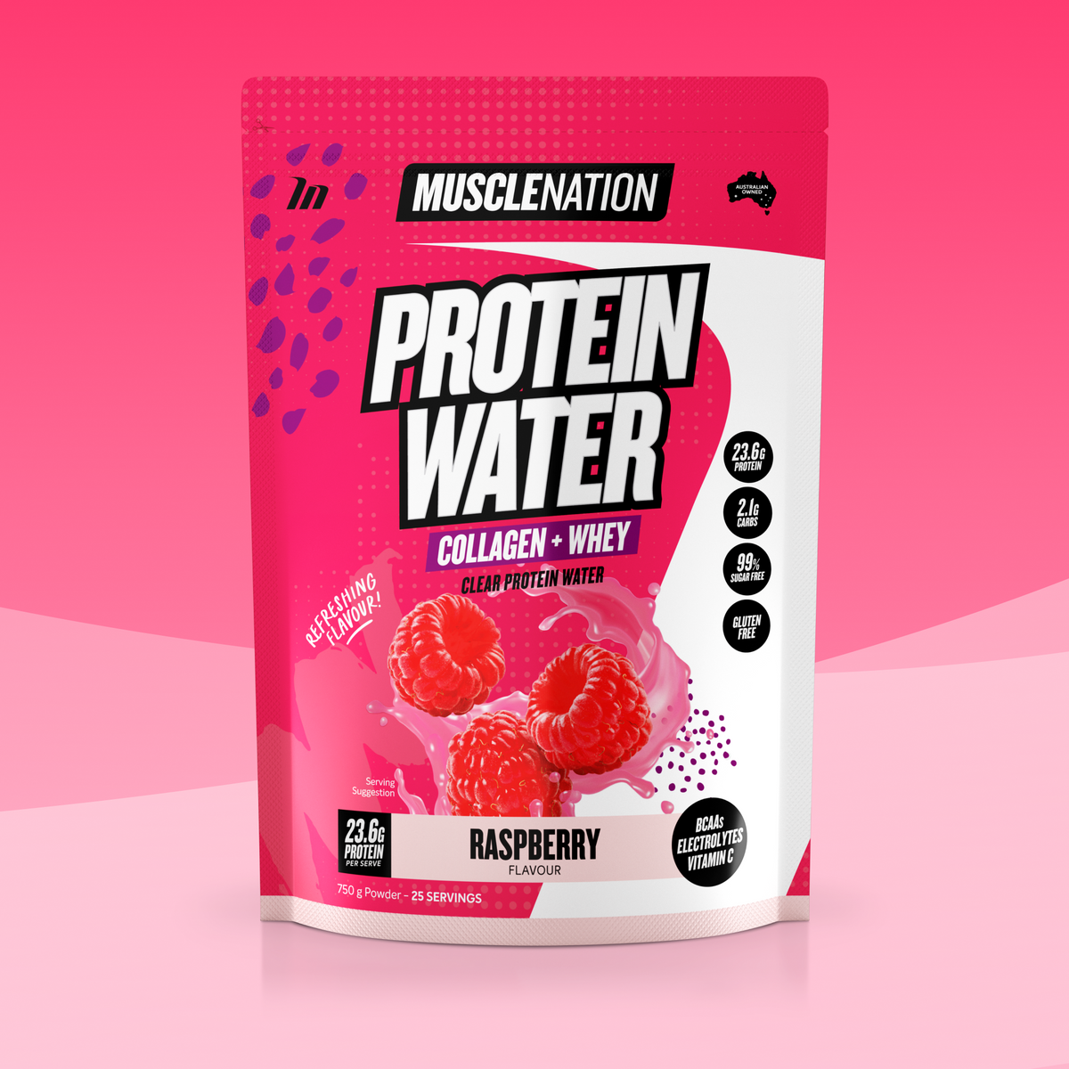 Muscle Nation Protein Water