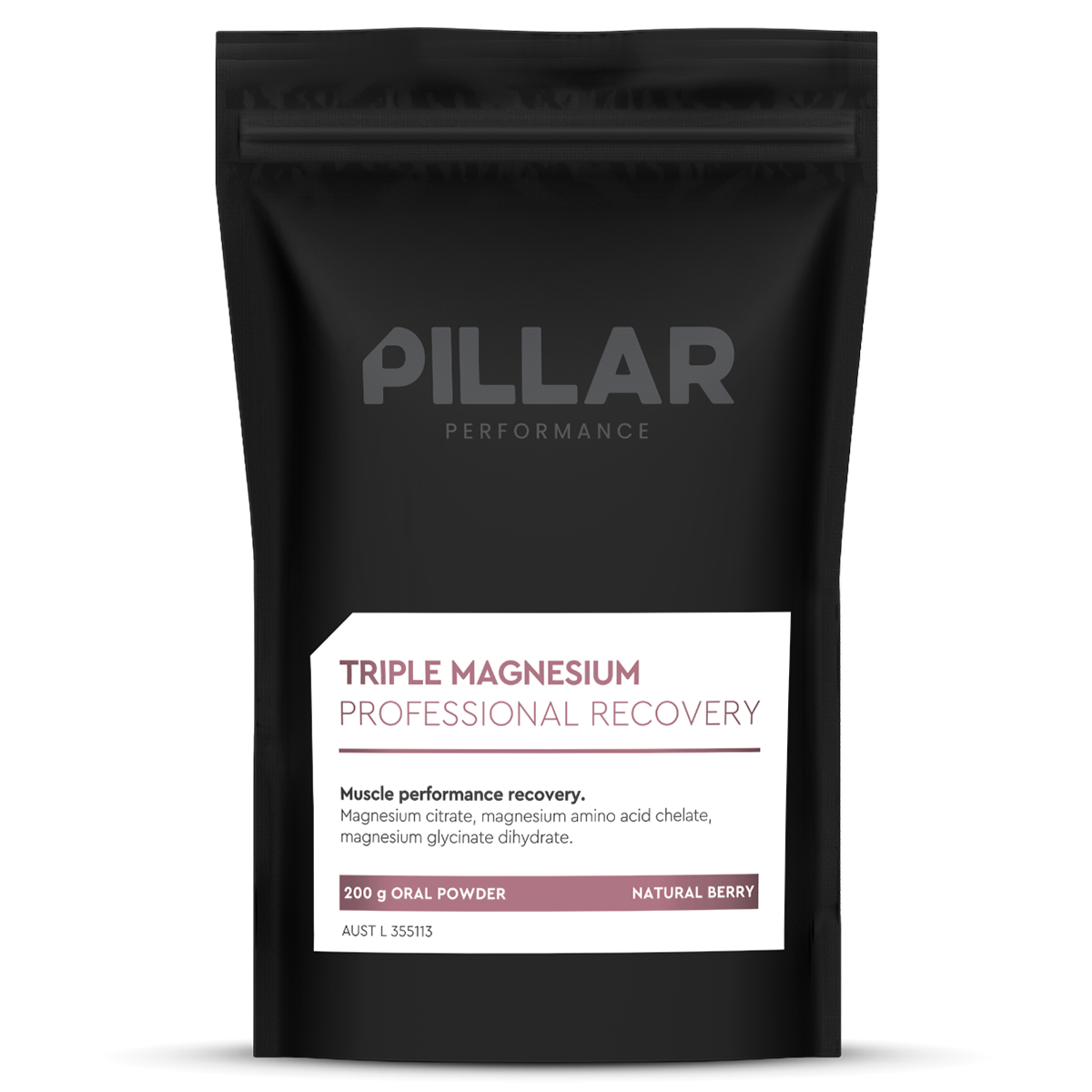 Pillar Triple Magnesium Powder - Super Nutrition
