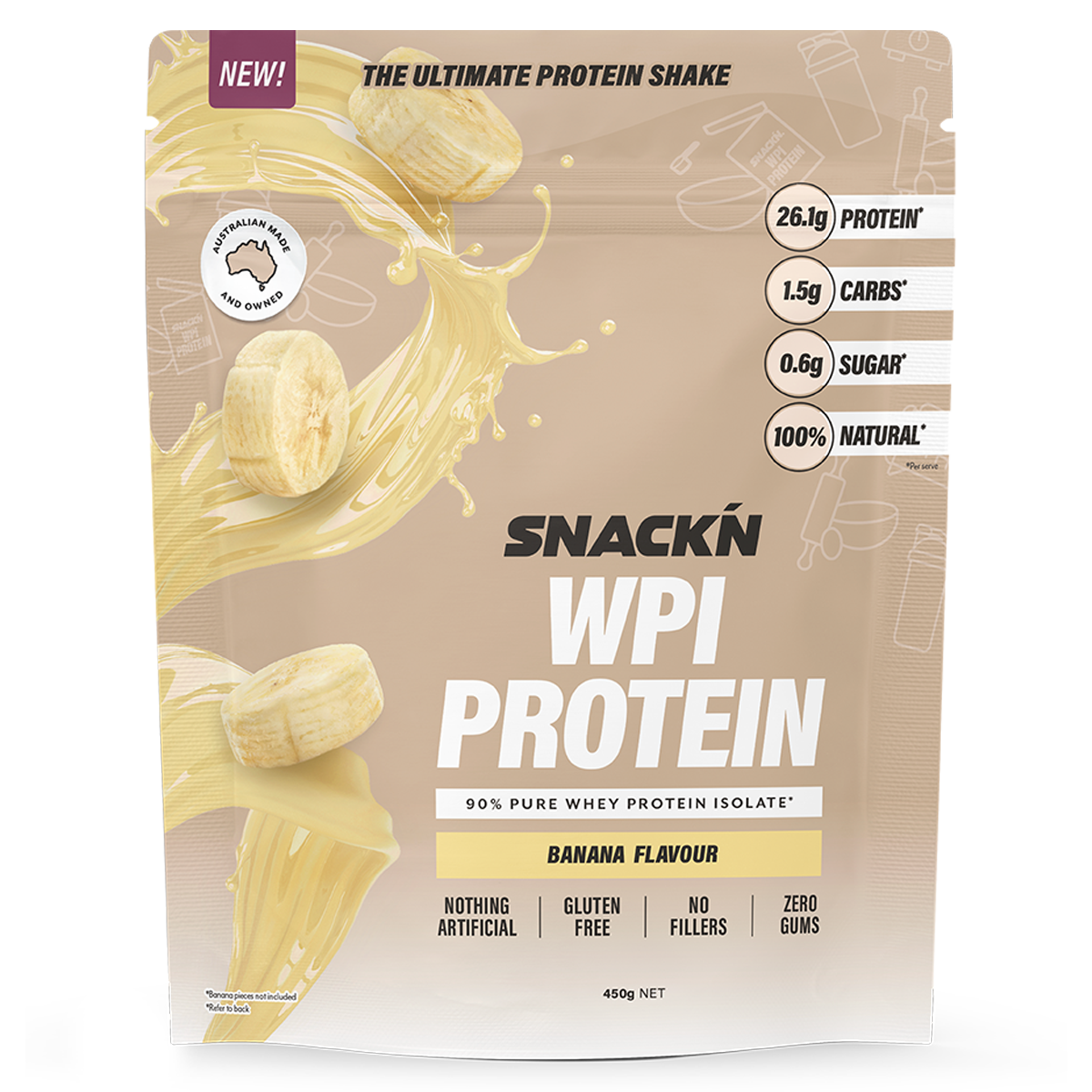 Snackn WPI Protein - Super Nutrition