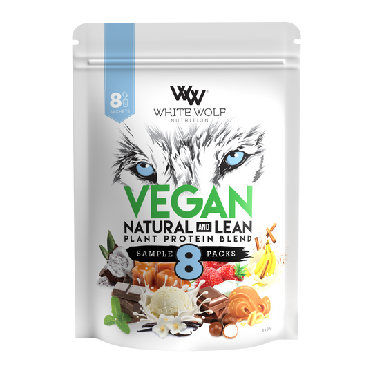 White Wolf Vegan Natural & Lean Protein Sampler - Super Nutrition