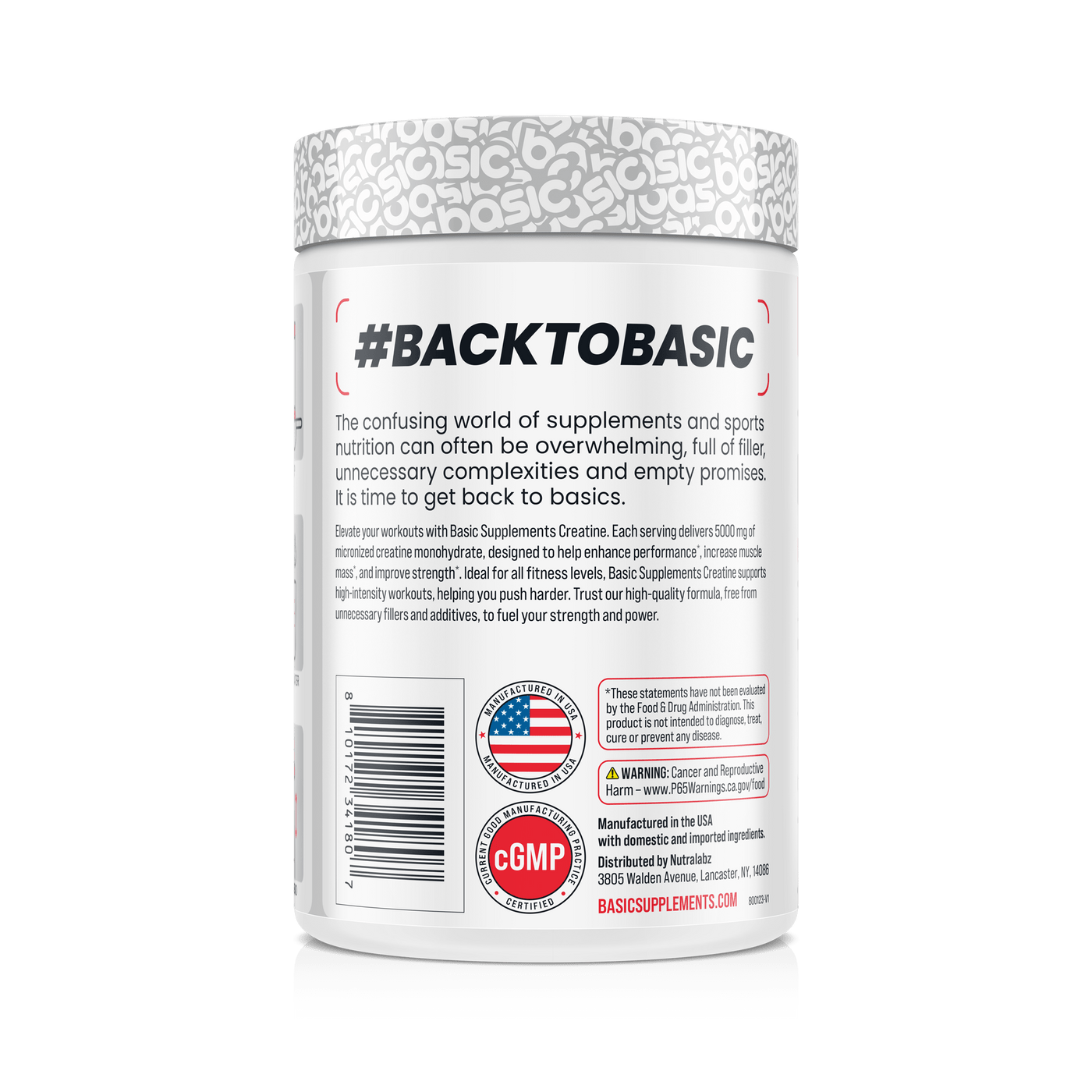 Basic Creatine 1kgBasic SupplementsCreatine