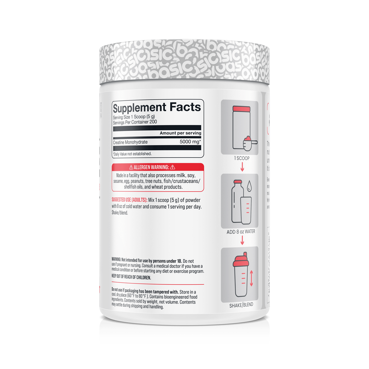 Basic Creatine 1kgBasic SupplementsCreatine