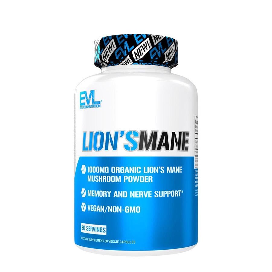 EVL Nutrition Lion’s Mane (30 Serve) 60cEVL NutritionVitamins & Supplements