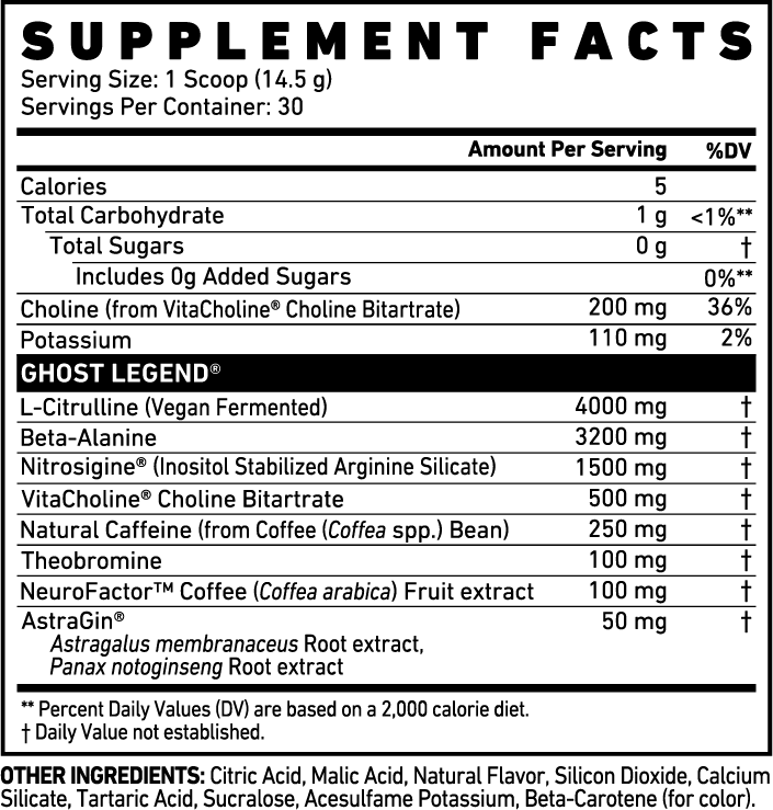 Ghost Legend V3GhostPre-Workout