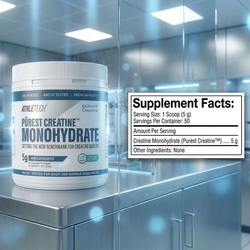PUREST CREATINE BY ATHLETECH