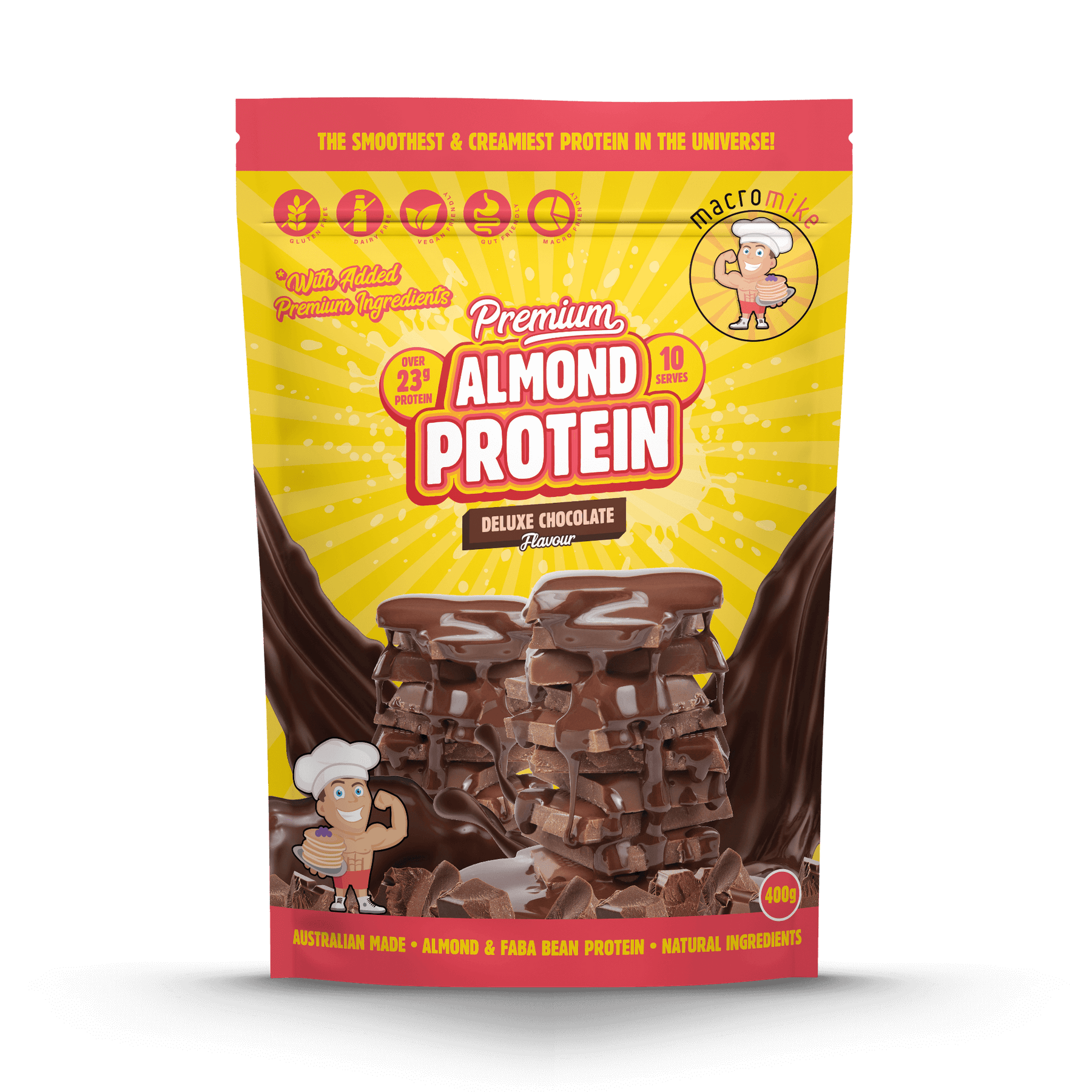 Macro Mike Almond ProteinMacro MikeVegan Protein