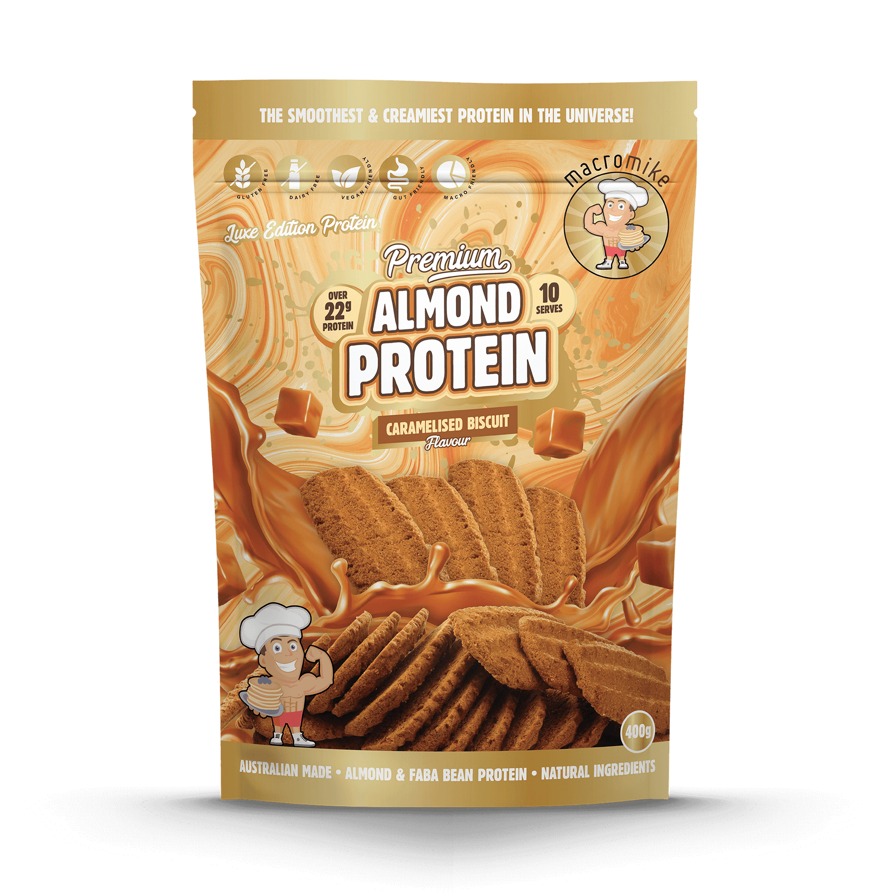 Macro Mike Almond ProteinMacro MikeVegan Protein
