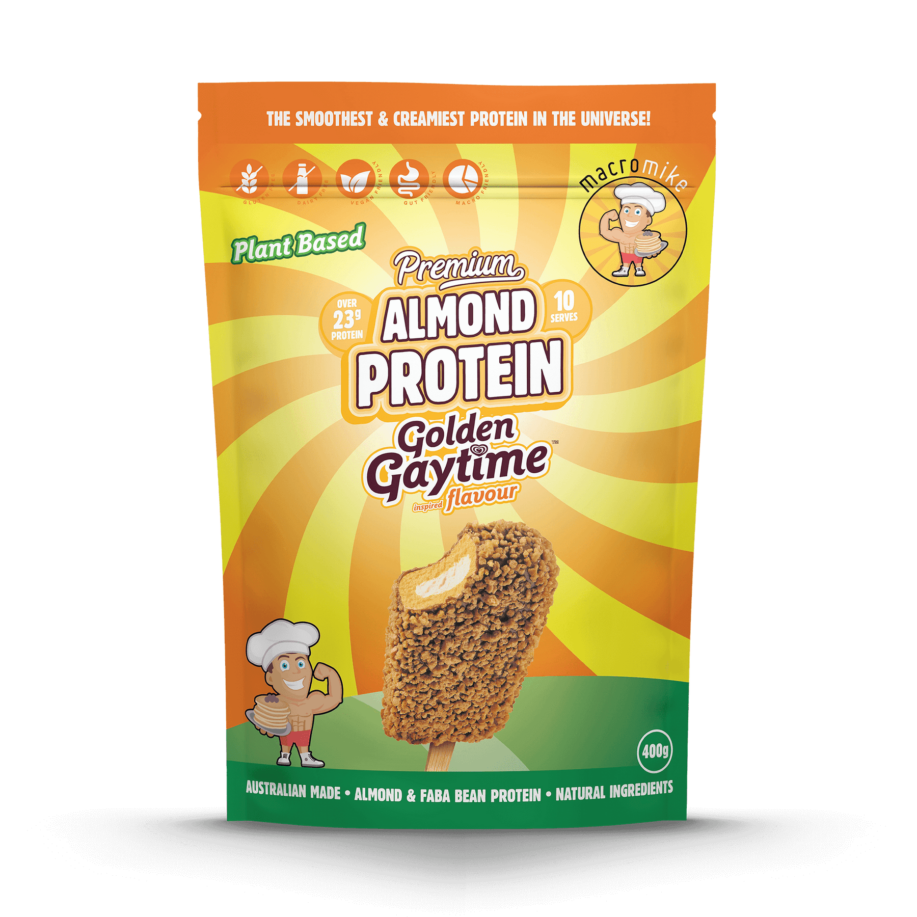 Macro Mike Almond ProteinMacro MikeVegan Protein