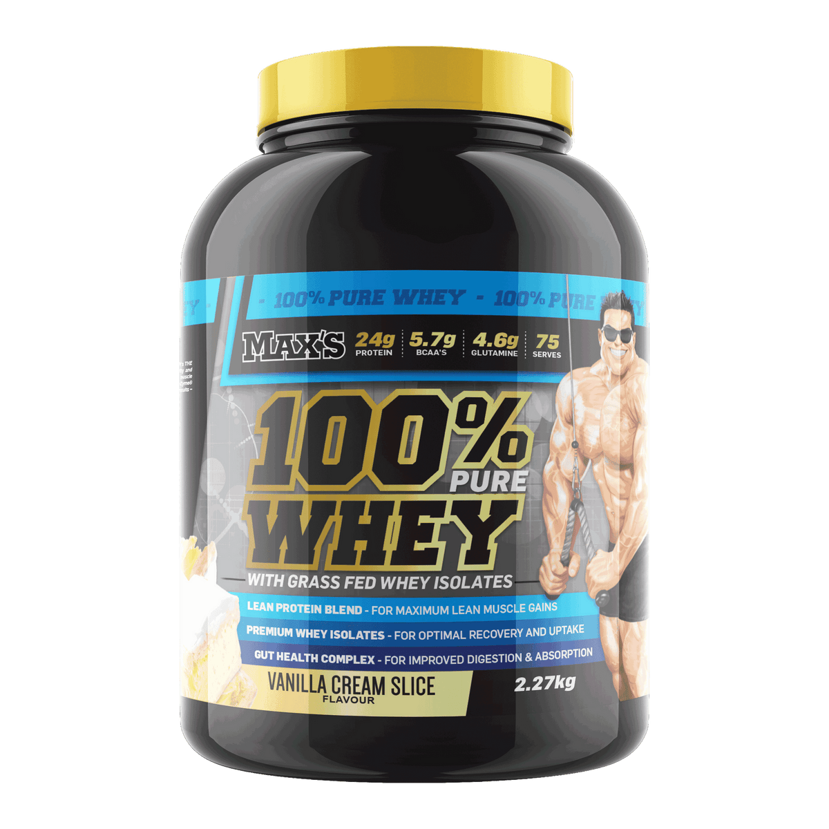 MAX'S  100% Whey Protein