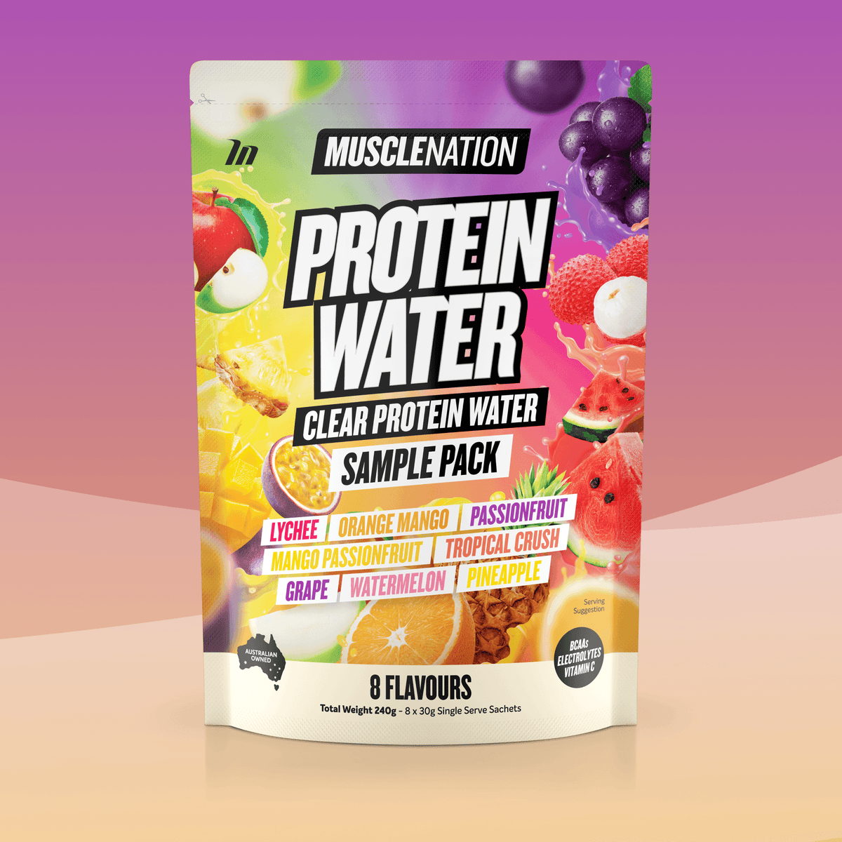 Muscle Nation Whey Protein Sample Pack