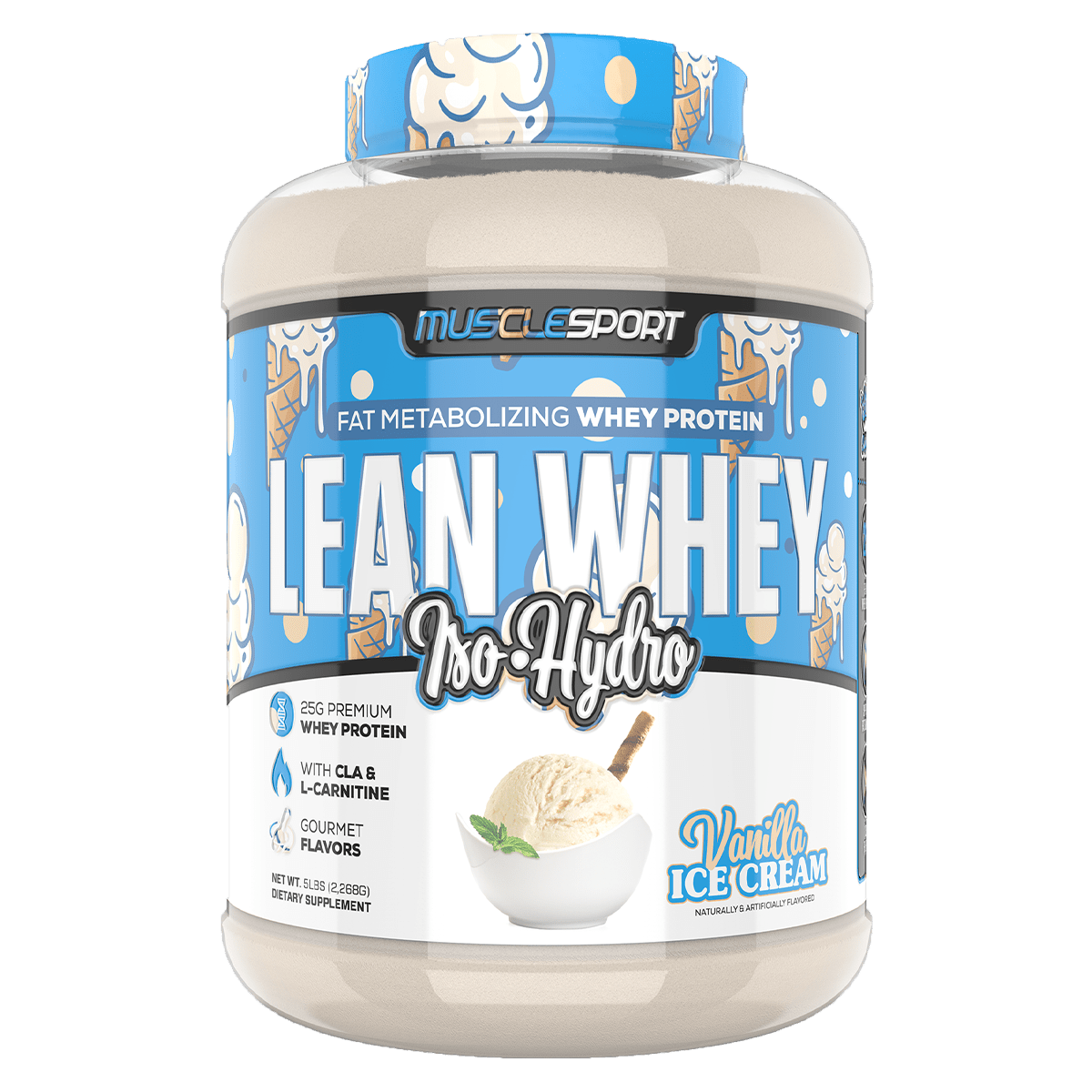 Musclesport Lean Whey Iso HydroMuscleSportWhey Protein Blends