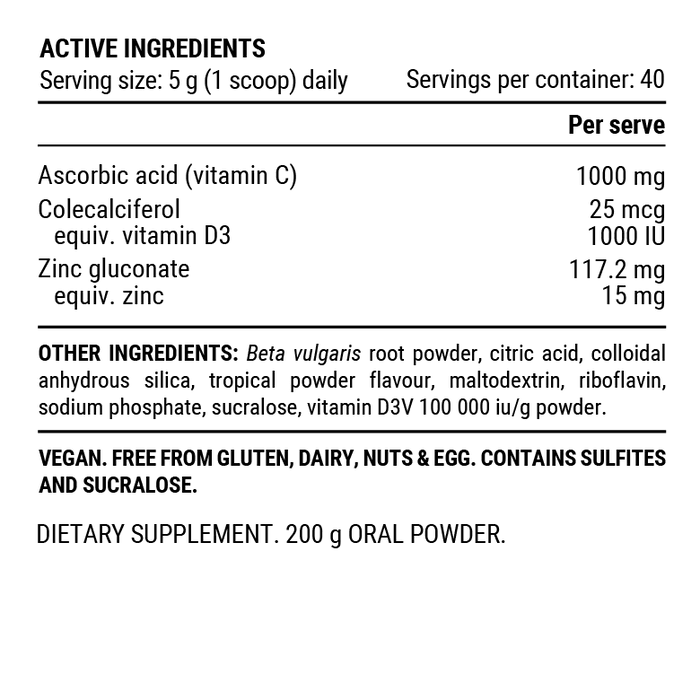 Pillar Ultra Immune C - TropicalPillarVitamins & Supplements