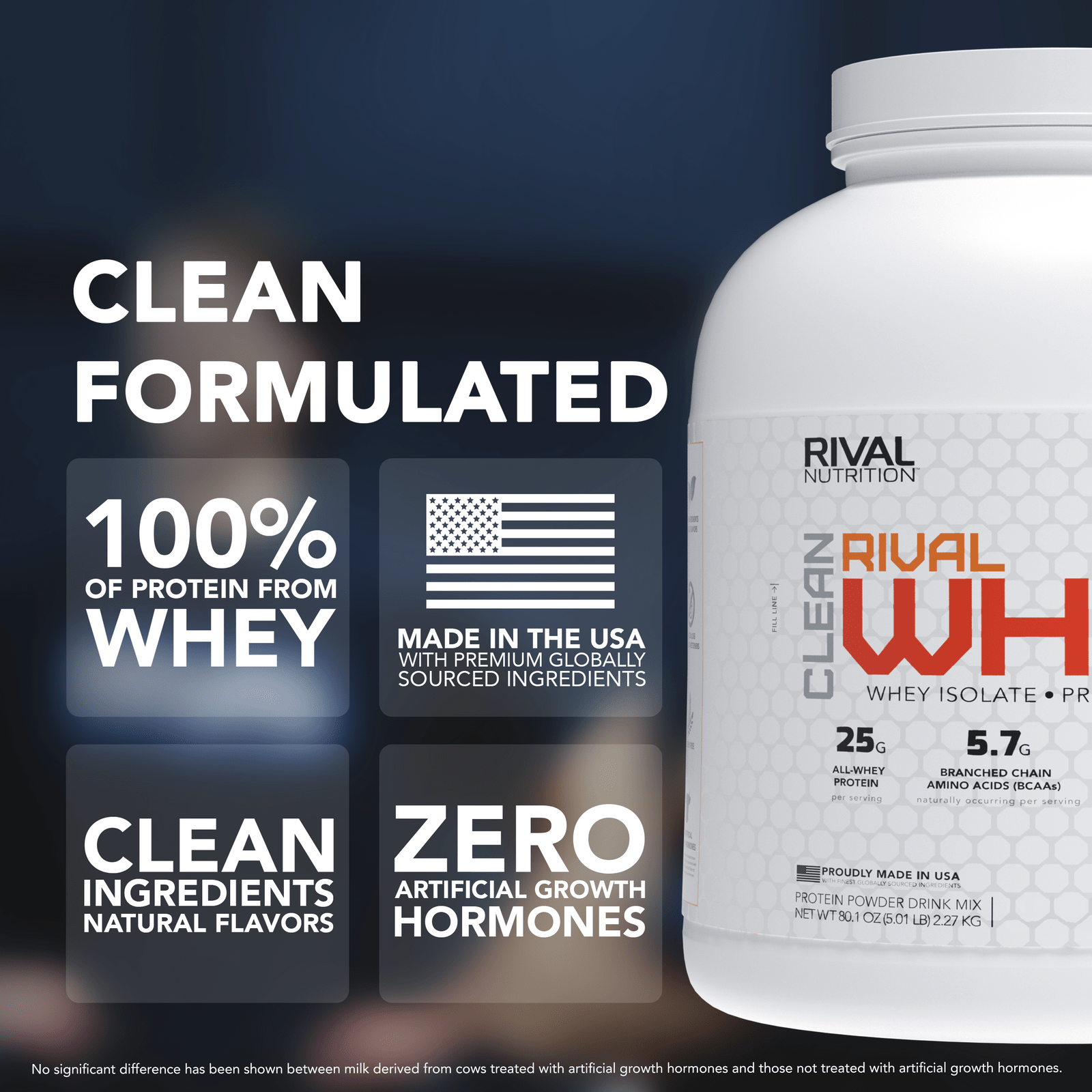 Rival Us Clean Rival WheyRival NutritionWhey Protein
