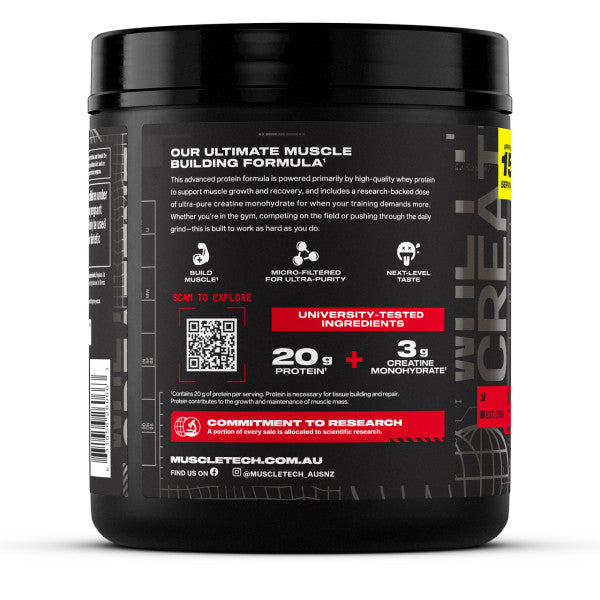 MuscleTech Whey + Creatine