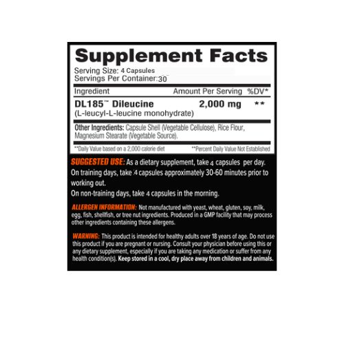 Ultra Labs DL185 Dileucine PeptideUltra LabsVitamins & Supplements