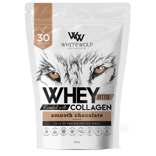 White Wolf Whey Protein Blend with CollagenWhite Wolf NutritionNatural Whey Protein Blend