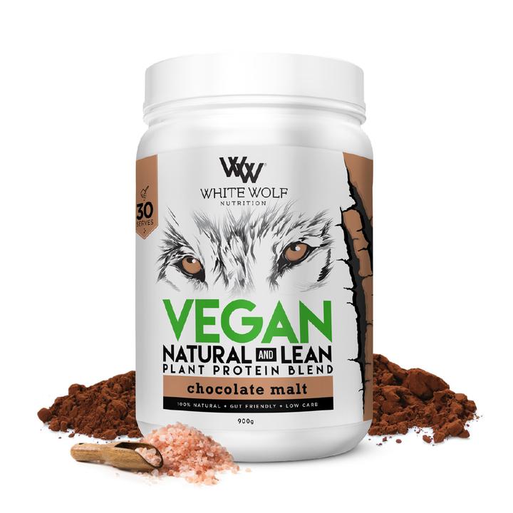 White Wolf Natural + Lean Vegan Protein Blend - Super Nutrition