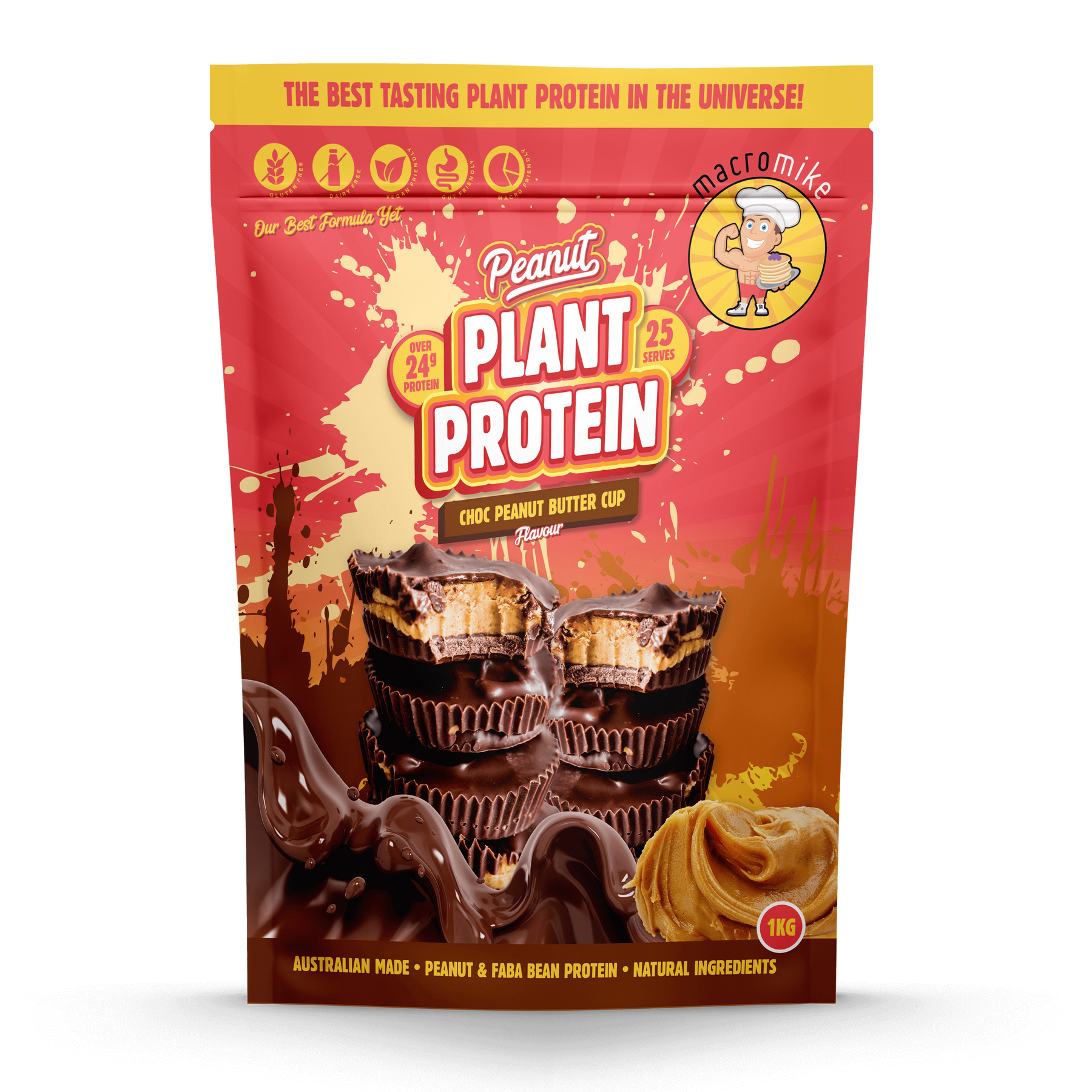 Macro Mike Plant Based Protein - Super Nutrition