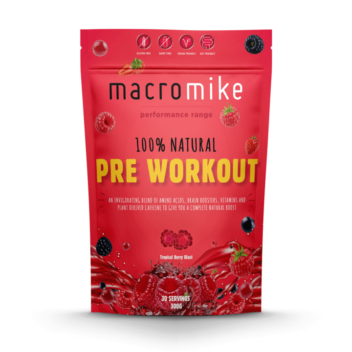 Macro Mike Pre-Workout Performance 300g - Super Nutrition
