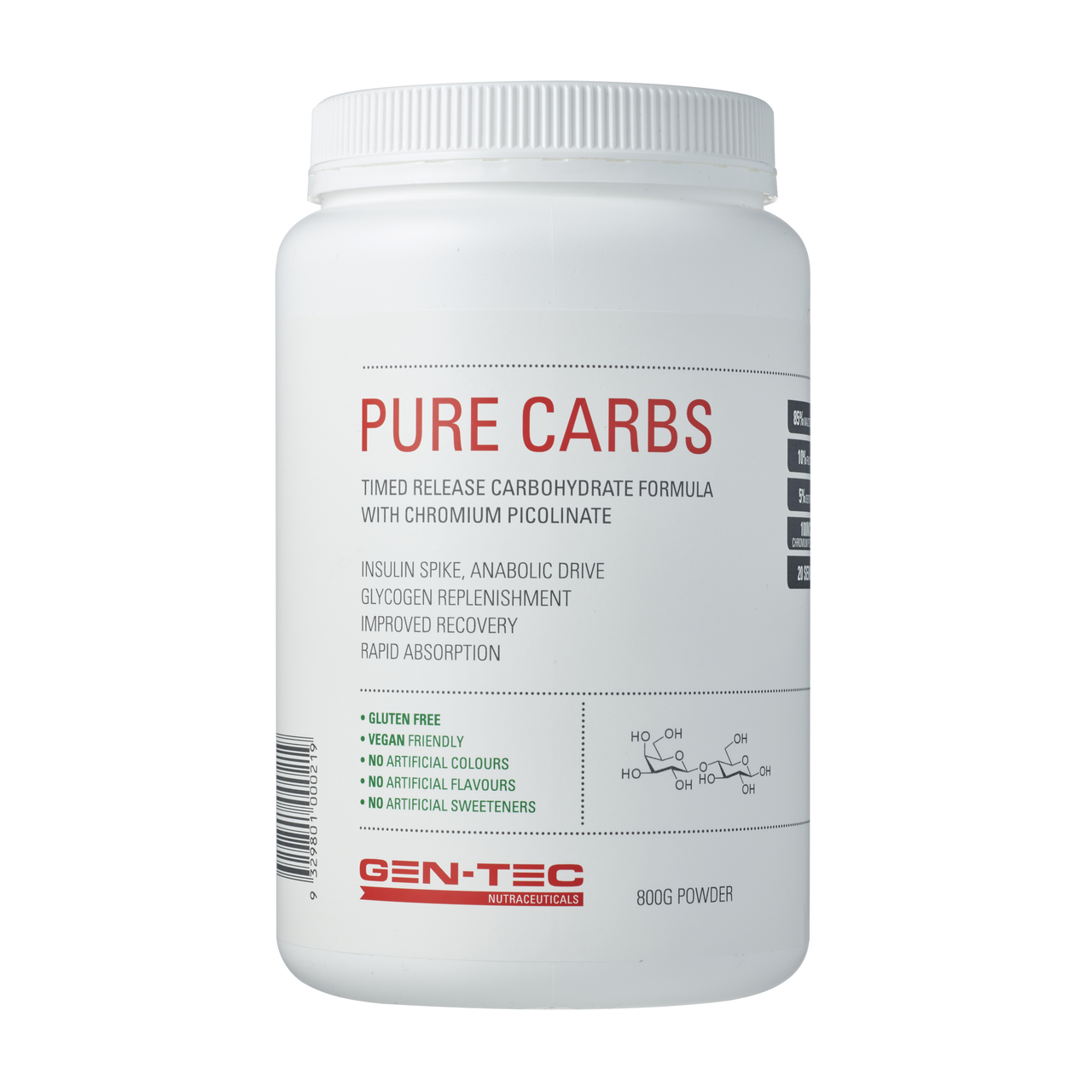 Gen - Tec Pure Carbs - Super Nutrition