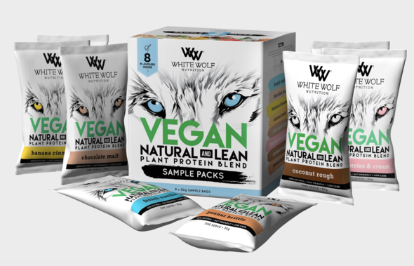 White Wolf Vegan Natural & Lean Protein Sample Box - Super Nutrition
