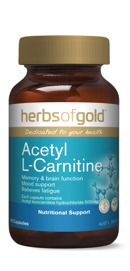 Herbs of Gold Acetyl L - Carnitine - Super Nutrition