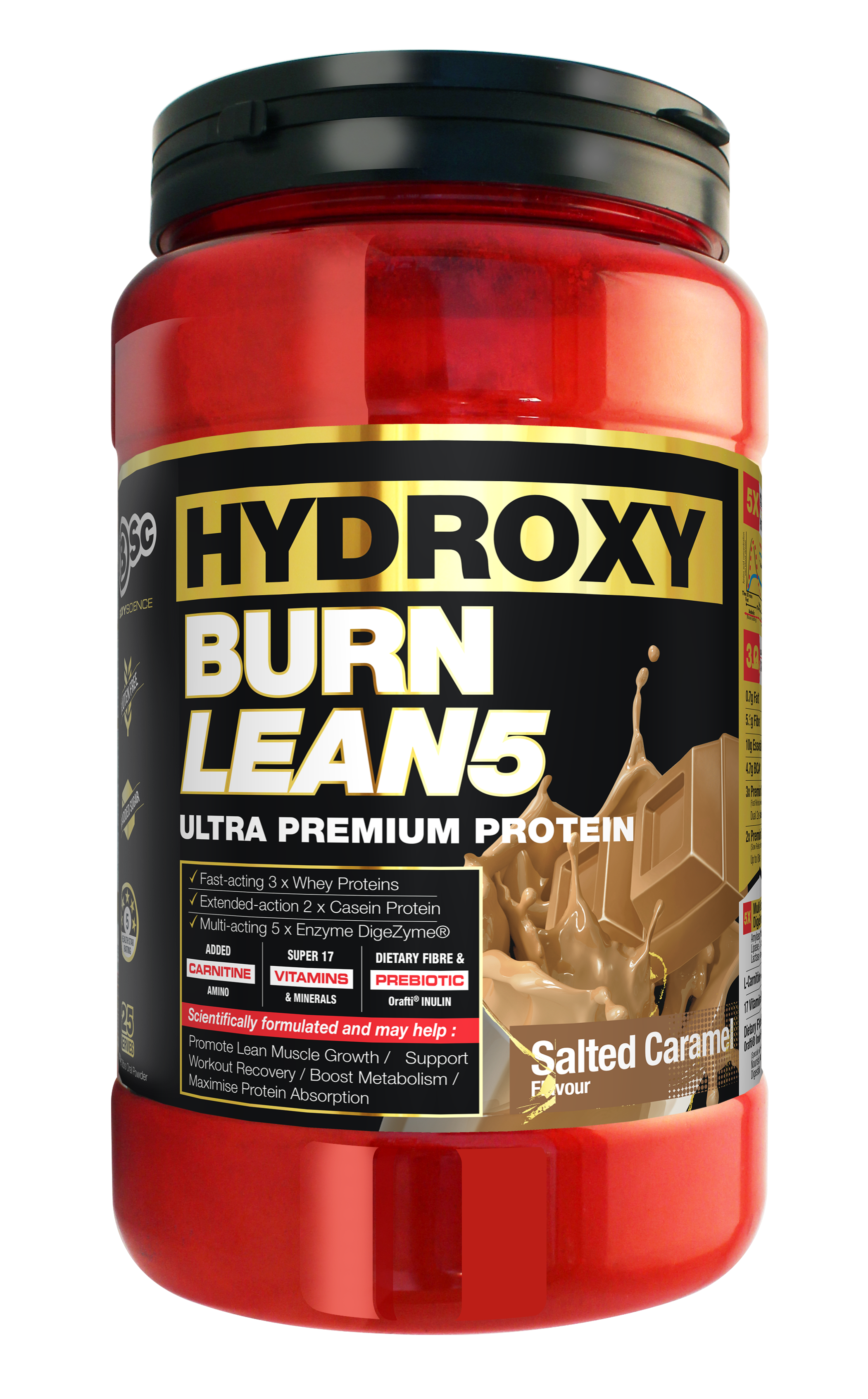 BSc HydroxyBurn Lean5 Low Carb Protein - Super Nutrition