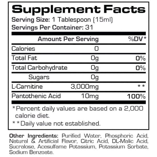 ProSupps L Carnitine 3000 - Super Nutrition